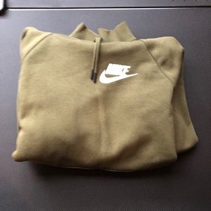 Dark Green Olive Nike pullover